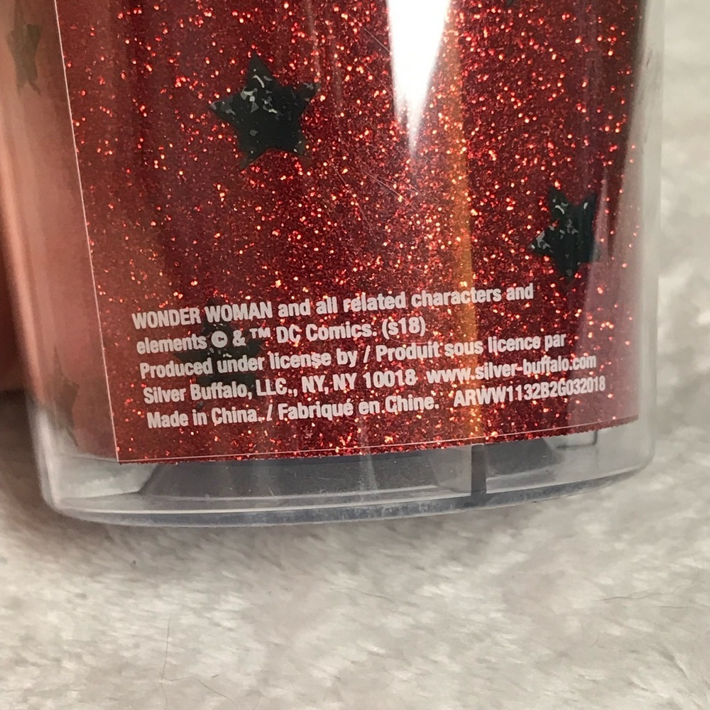 DC COMICS Wonder Woman Plastic Double Walled Tumbler With Lid 16 Oz 473 Ml New - Picture 6 of 16